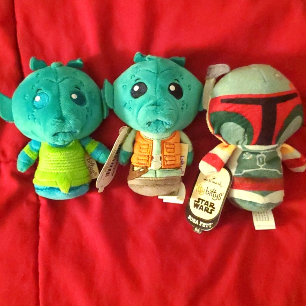 Three Star Wars Itty Bittys